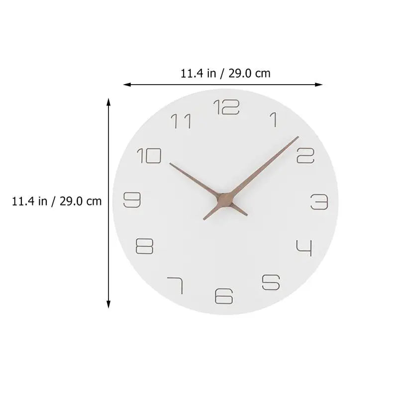 Elegant Wooden Wall Clock