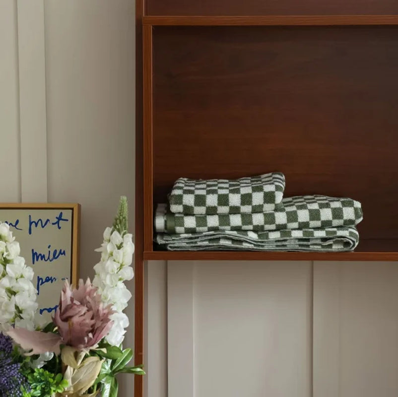 Luxurious Striped Cotton Bath Towel