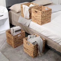 Collection of Handwoven Storage Baskets (Set of 4) in a gallery layout