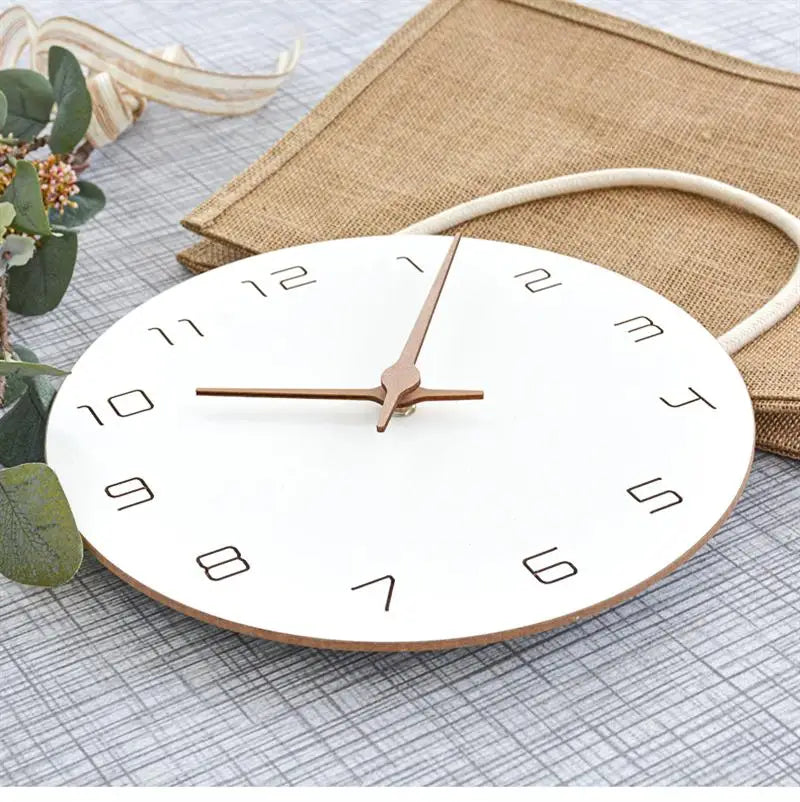 Elegant Wooden Wall Clock