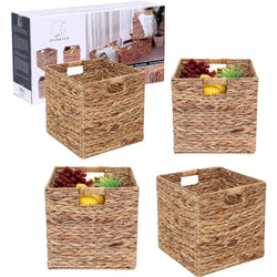 Collection of Handwoven Storage Baskets (Set of 4) in a gallery layout