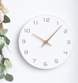 Collection of Elegant Wooden Wall Clock in a gallery layout