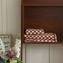 Collection of Luxurious Striped Cotton Bath Towel in a gallery layout