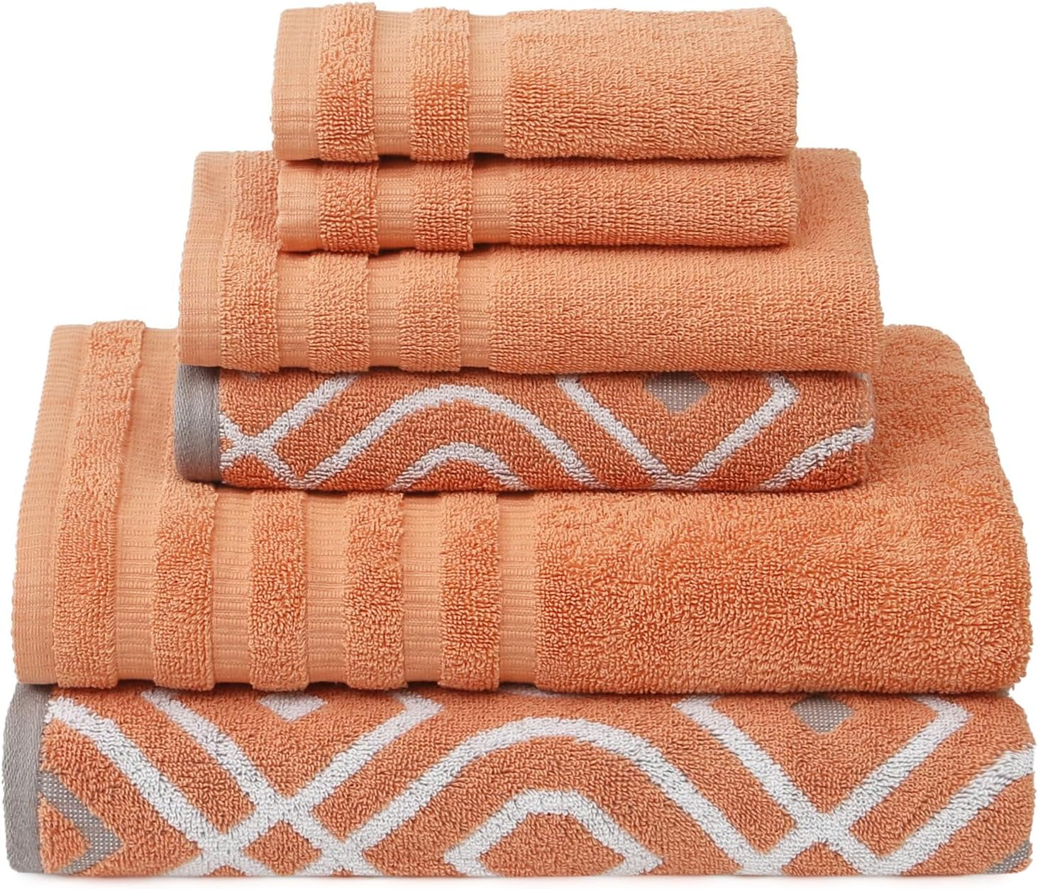 Collection of Oxford Stripe Towel Set in a gallery layout