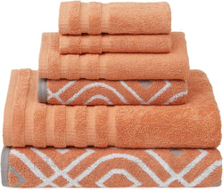 Collection of Oxford Stripe Towel Set in a gallery layout