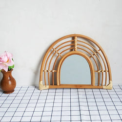 Collection of Boho Chic Wall Mirror in a gallery layout