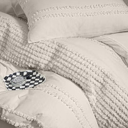 Collection of Tufted Quilt Cover Set in a gallery layout