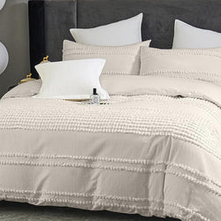 Collection of Tufted Quilt Cover Set in a gallery layout