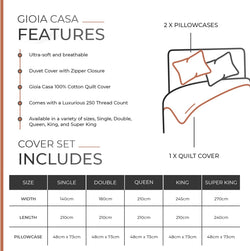 Collection of Vintage Washed Bed Quilt Cover Set in a gallery layout