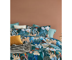 Collection of Botanical Bella Quilt Cover Set in a gallery layout