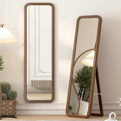 Collection of Oaklyn Walnut Mirror in a gallery layout