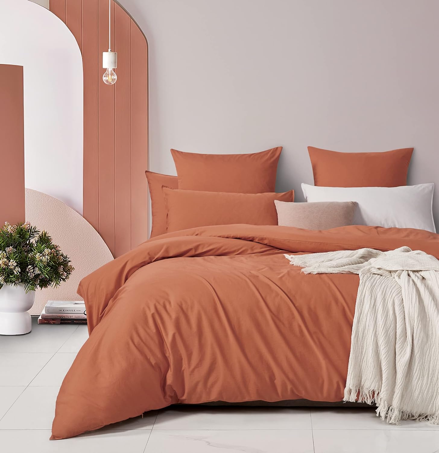 Vintage Washed Bed Quilt Cover Set