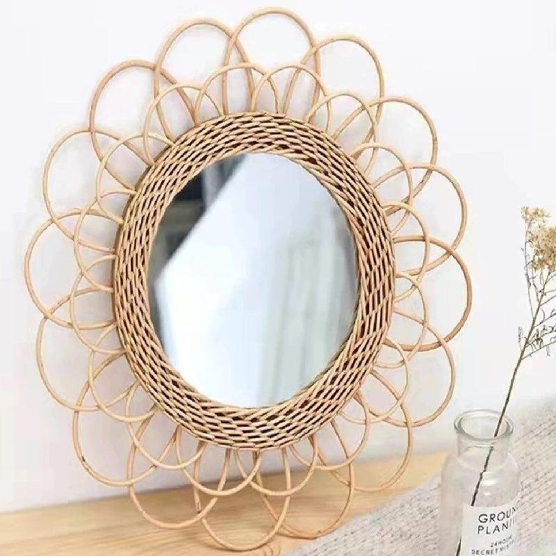 Collection of Boho Chic Wall Mirror in a gallery layout