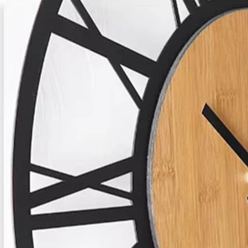 Collection of Metal Wall Clock in a gallery layout