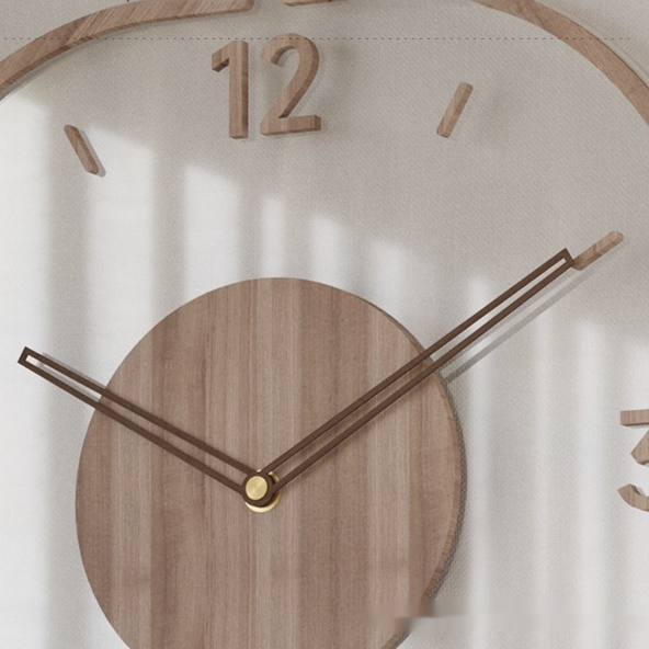 Collection of Modern Wooden Wall Clock in a gallery layout
