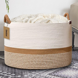 Collection of Desert Dune Wicker Basket in a gallery layout