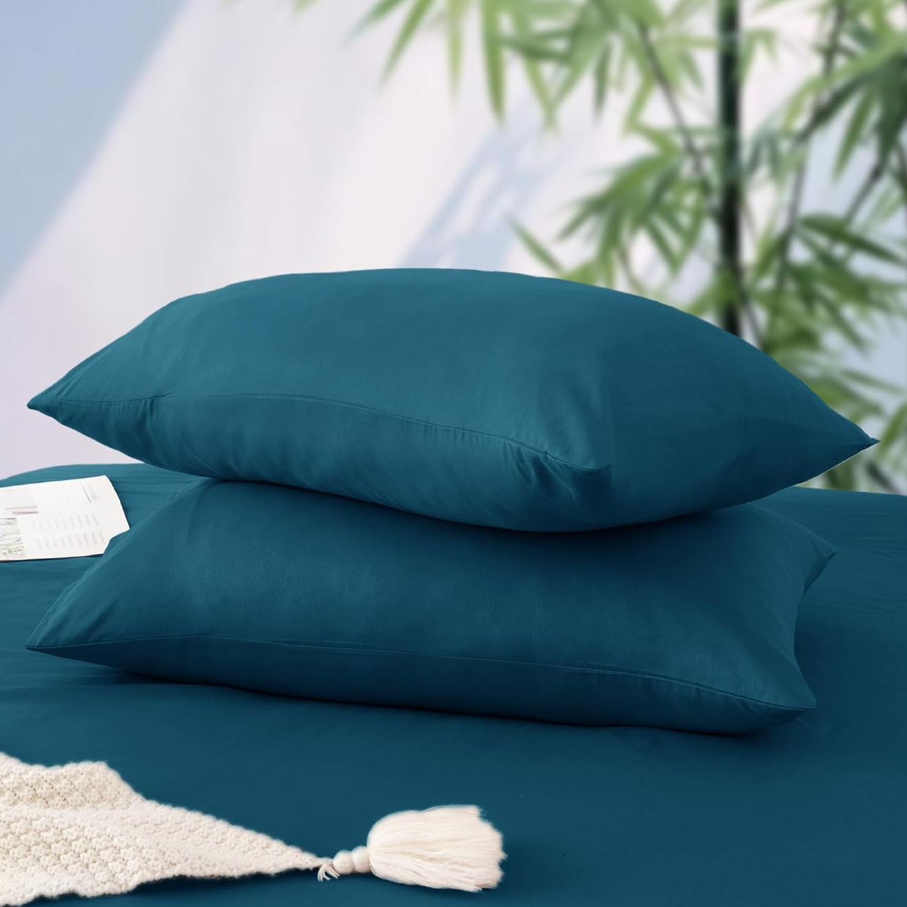 Collection of BambooVibe Pillow Cases in a gallery layout