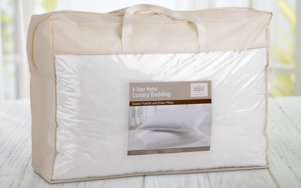 Collection of Luxe FeatherTouch Pillow Duo in a gallery layout