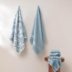 Collection of EchoJacquard Cotton Towel in a gallery layout