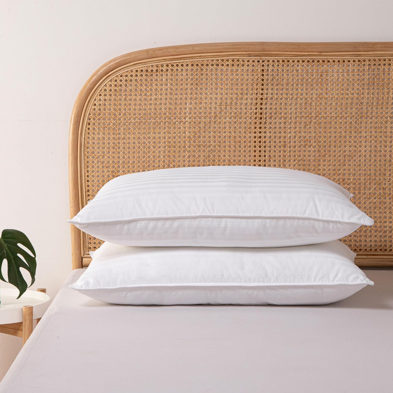 Collection of Dreamaker Luxe Sateen Pillow Duo in a gallery layout