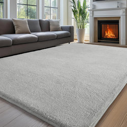 Collection of LuxeSoft Shaggy Rug  in a gallery layout