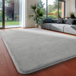 Collection of LuxeSoft Shaggy Rug  in a gallery layout