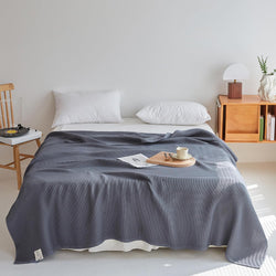 Collection of CozyWeave Waffle Blanket in a gallery layout