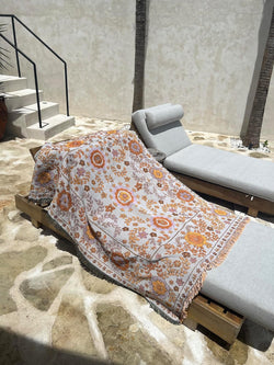 Collection of WanderWeave Floral Blanket in a gallery layout