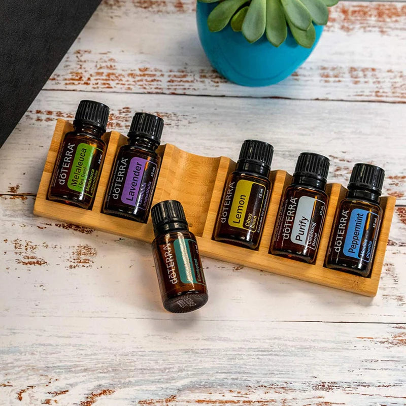 Collection of Pure Bliss Essential Oils in a gallery layout