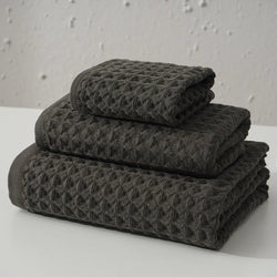Collection of Waffle Towels Set in a gallery layout