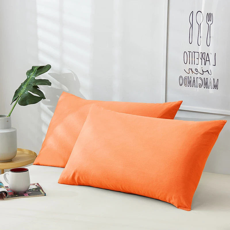 Cotton Pillowcase Set of 2