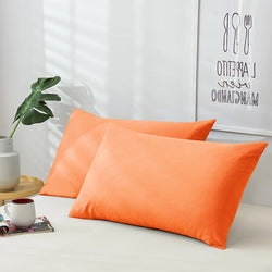 Collection of Cotton Pillowcase Set of 2 in a gallery layout