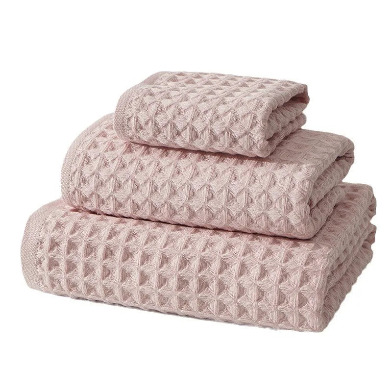 Waffle Towels Set