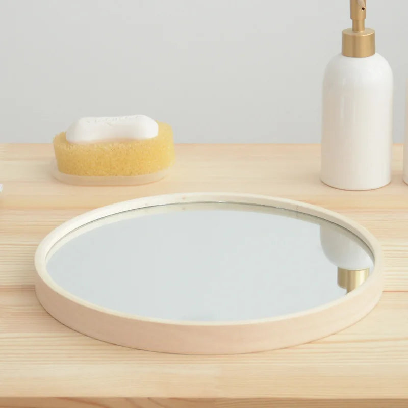 Collection of Nordic Round Mirror in a gallery layout