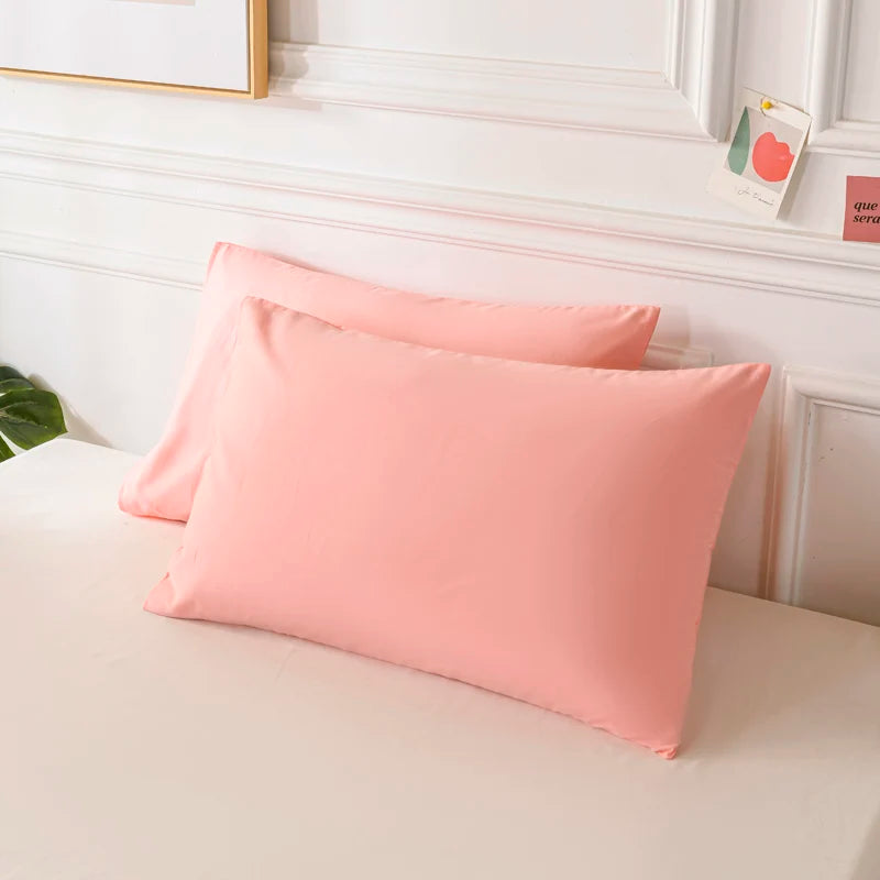 Collection of Cotton Pillowcase Set of 2 in a gallery layout