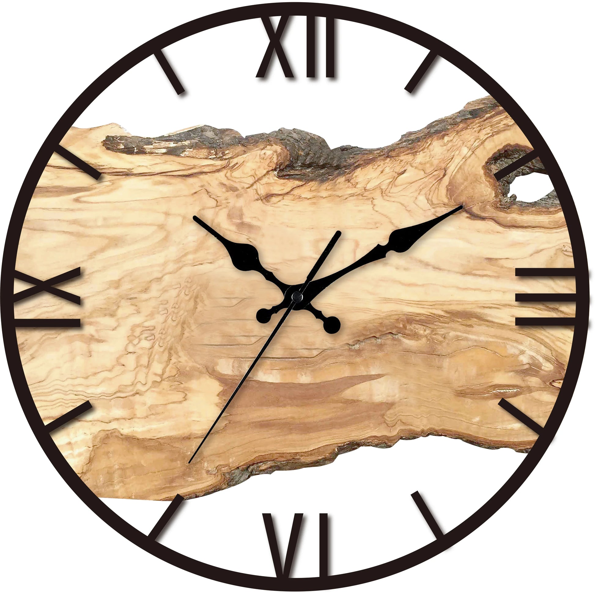 OakView Acrylic Wall Clock