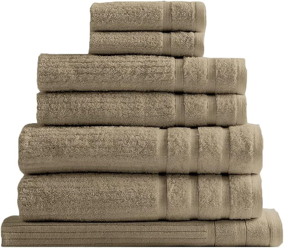 Collection of Egyptian Cotton Towel Set in a gallery layout