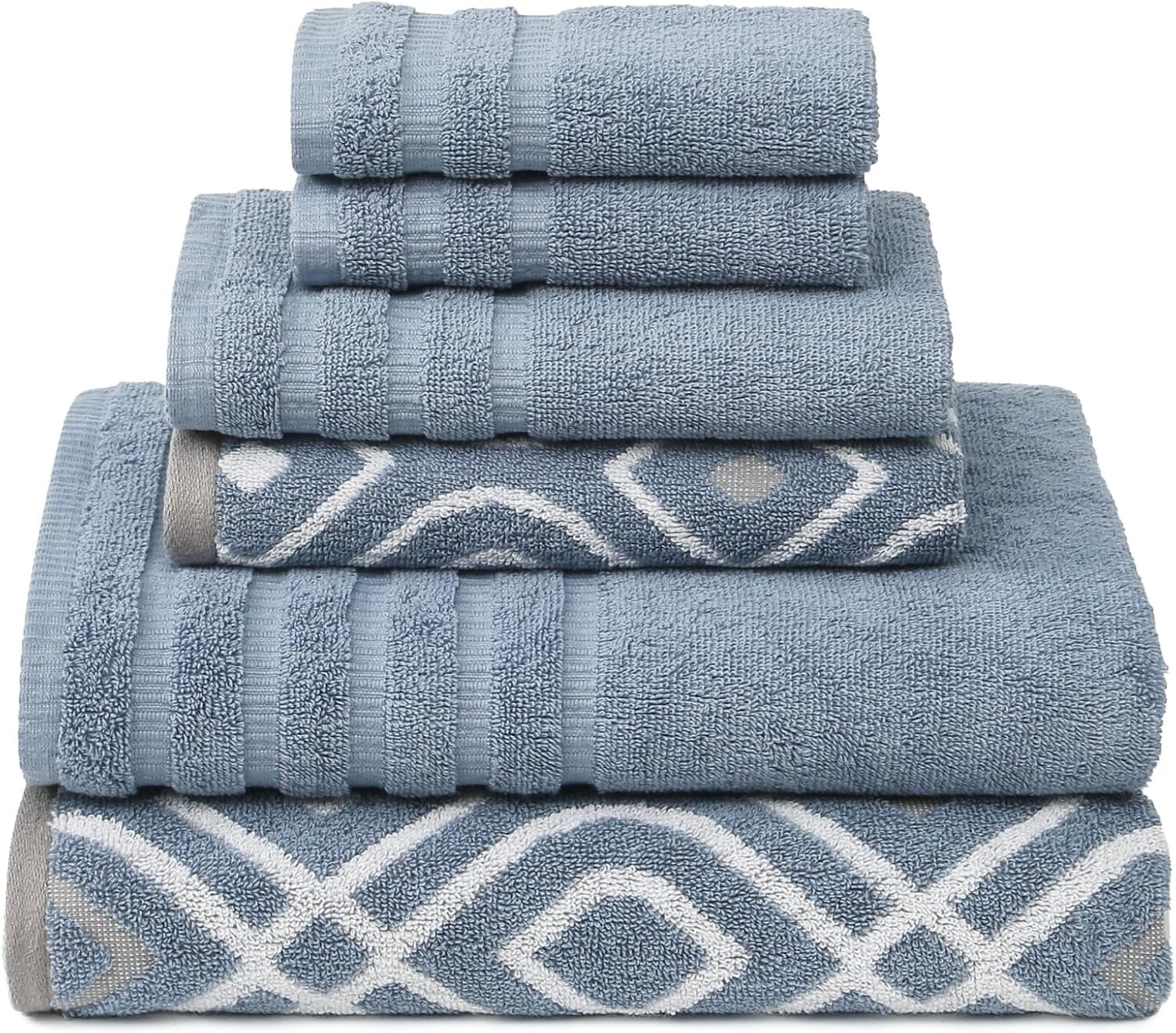 Oxford Stripe Towel Set
