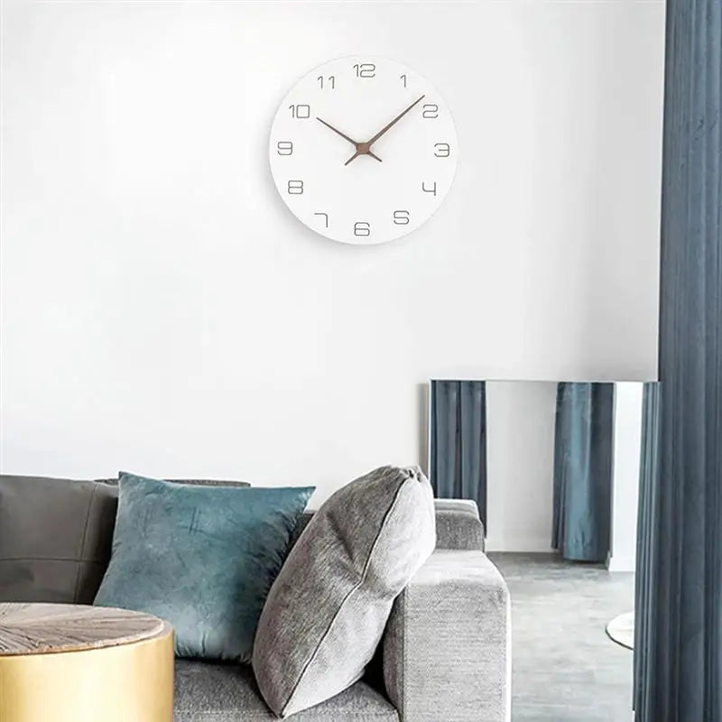 Elegant Wooden Wall Clock