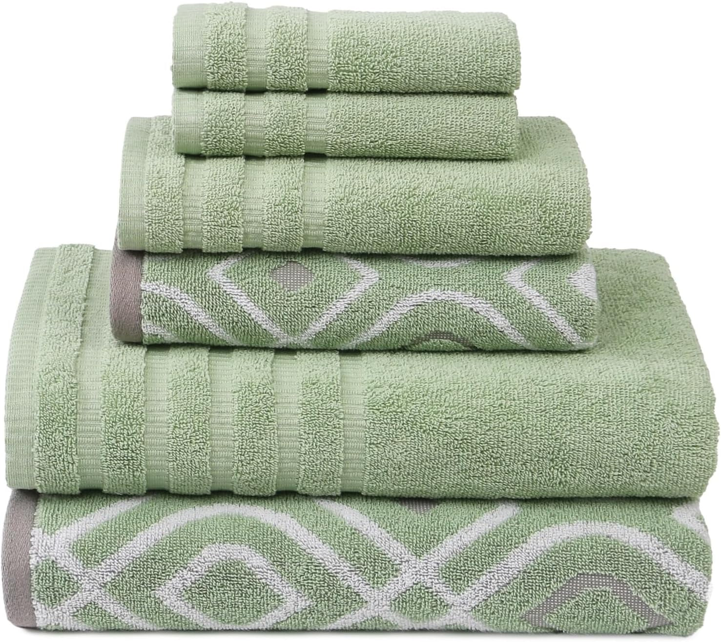 Oxford Stripe Towel Set