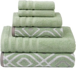 Collection of Oxford Stripe Towel Set in a gallery layout