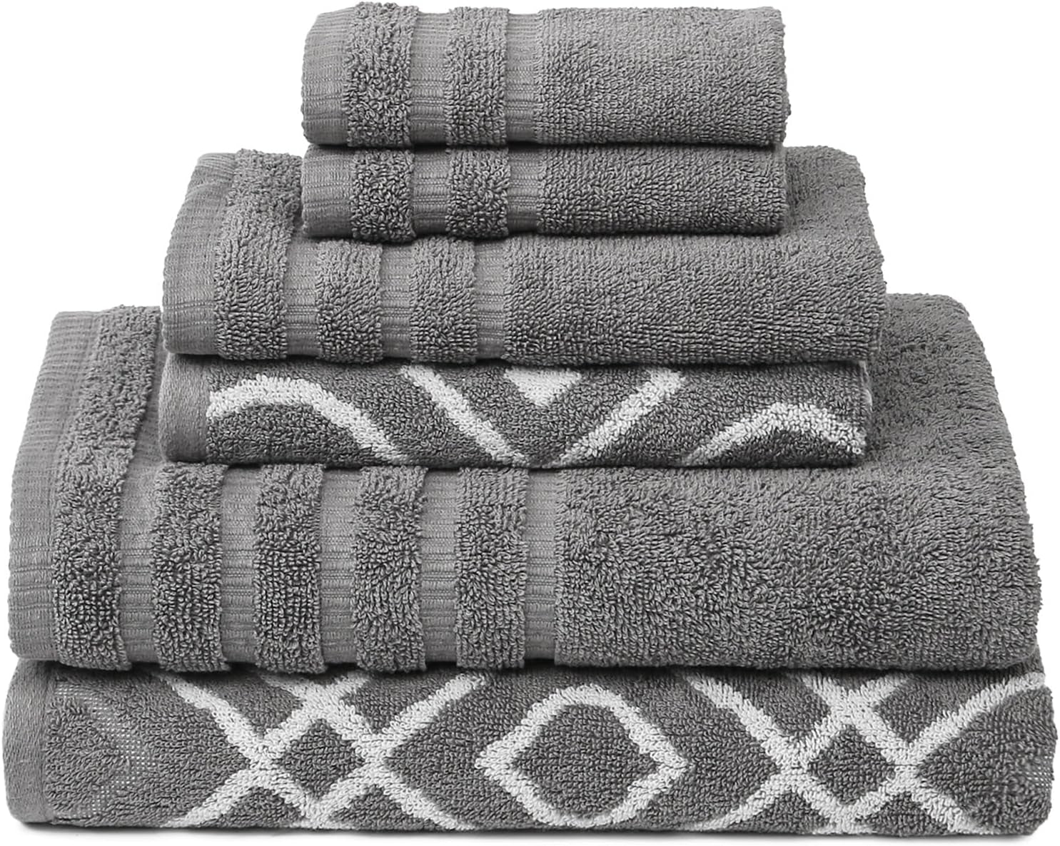 Collection of Oxford Stripe Towel Set in a gallery layout