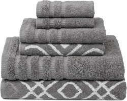 Collection of Oxford Stripe Towel Set in a gallery layout