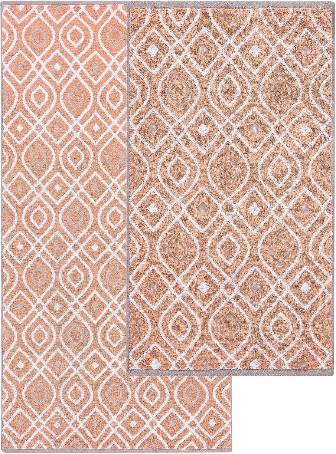 Collection of Oxford Stripe Towel Set in a gallery layout