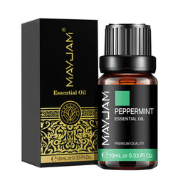 Collection of Pure Essential Oils,Massage Oil,Humidifier,Diffuser,Candle Making,Air Freshener in a gallery layout