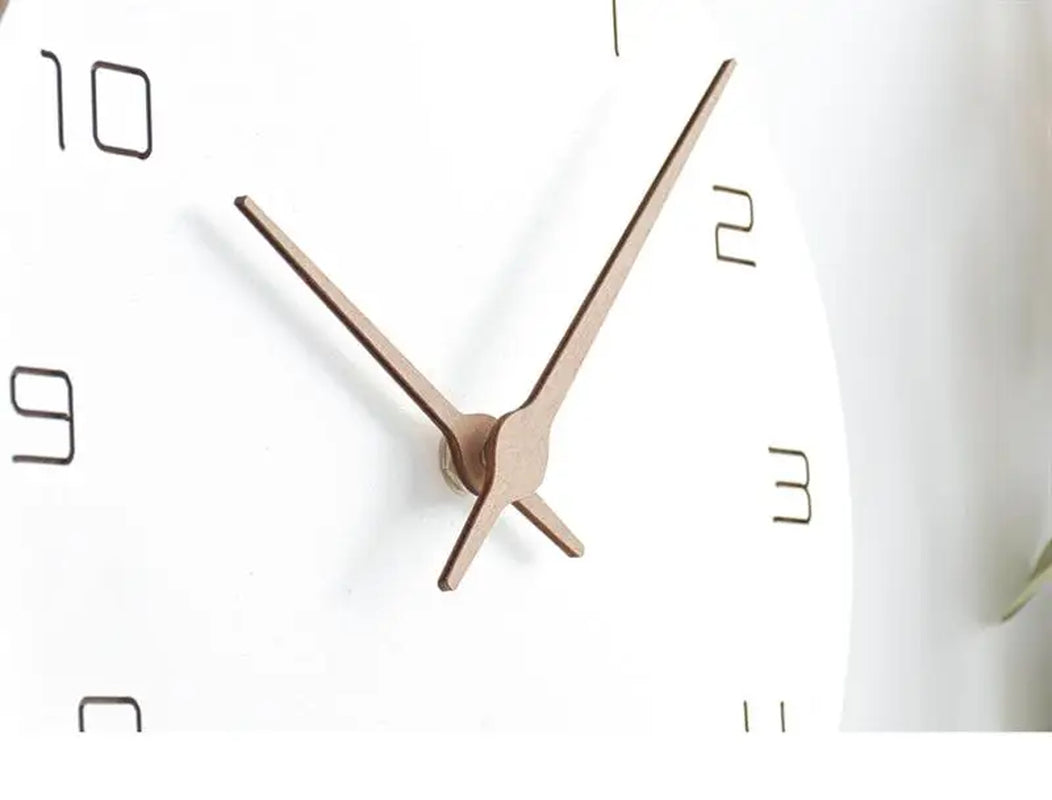 Elegant Wooden Wall Clock